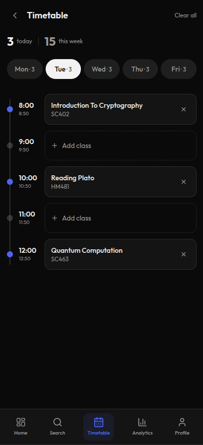 Attendance IO screenshot 3