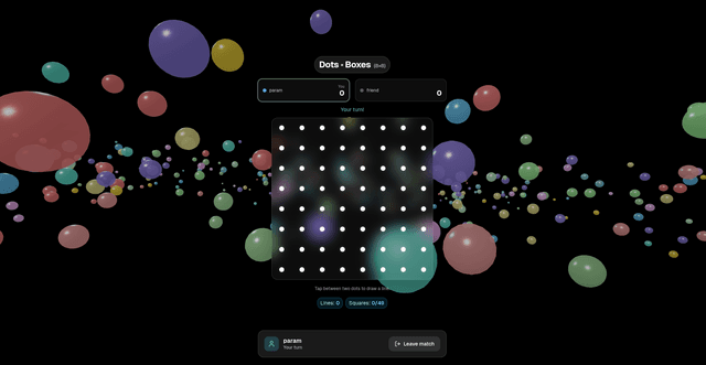 Dots & Boxes - Multiplayer Game