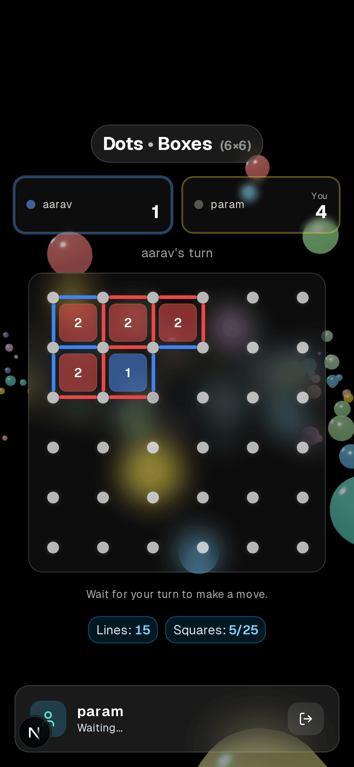 Dots & Boxes screenshot 2